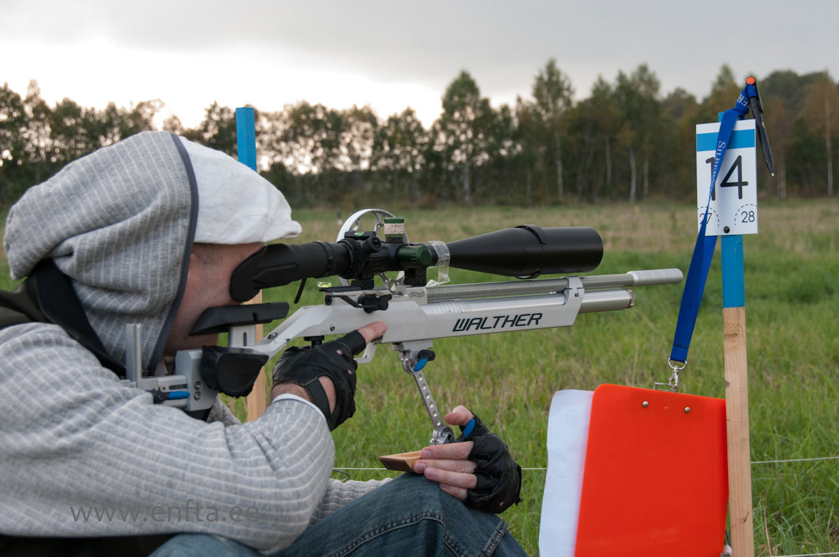 Aron Jalakas, Walther LG 400 FT, Nikko Stirling Diamond 10-50x60